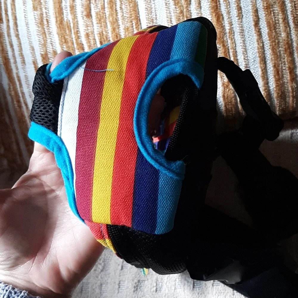 Pawaboo dog pet carrier multi color size small
